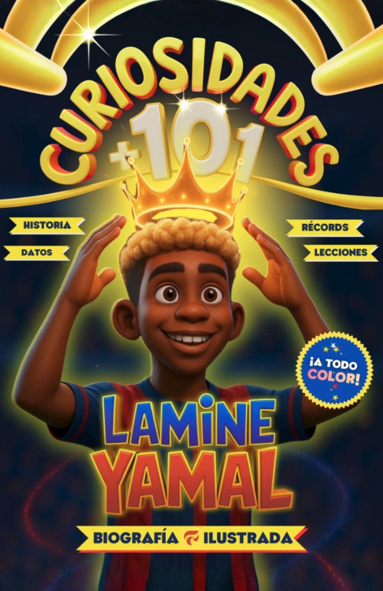 Portada 101 Curiosidades de Lamine Yamal